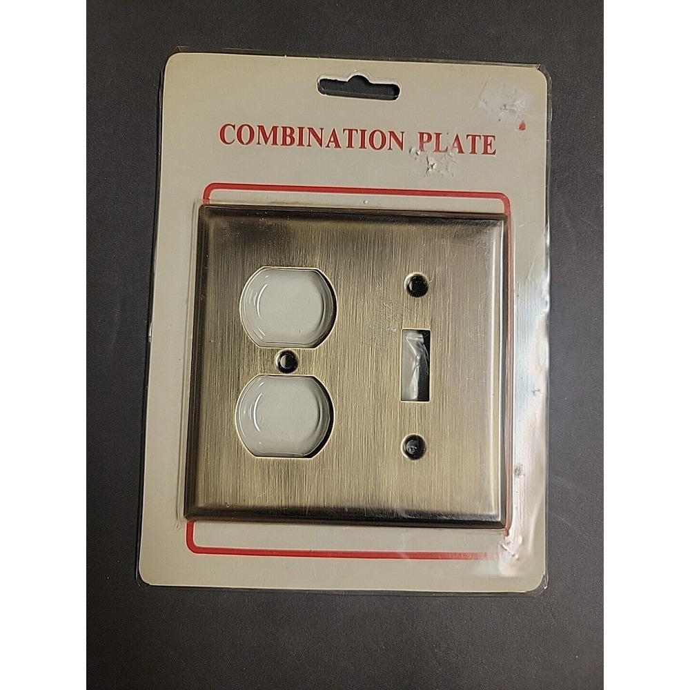 Solid Brass Vintage Wall Plate Switch And Outlet